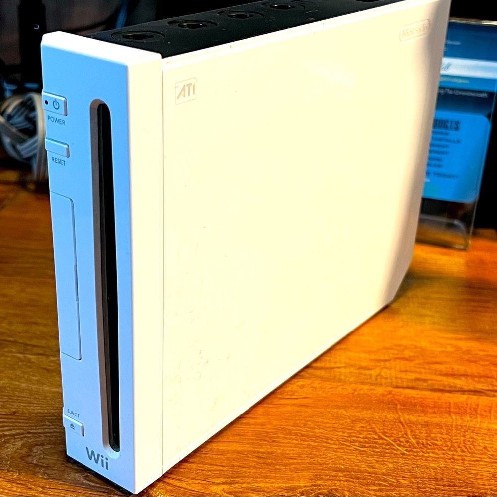 Nintendo Wii Console Only with Paper Mario Preinstalled